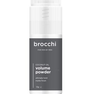 Brocchi Coconut Oil Matte Hair Volume Powder Styling Texture All Hair Types